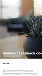 Mobile Screenshot of insurancebarrack.com